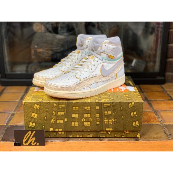 Mens 10 Air Jordan 1 Retro High OG SP “Union LA” Athletic Basketball Sneakers FD - Picture 2 of 10